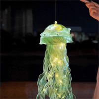 Thumbnail for Jellyfish Lantern Night Light - ArtGalleryZen