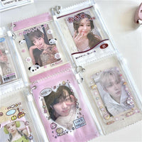 Thumbnail for Kawaii Animal Candy Bag Photocard Holder Keychain - PVC Card Case - ArtGalleryZen