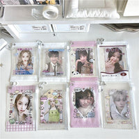 Thumbnail for Kawaii Animal Candy Bag Photocard Holder Keychain - PVC Card Case - ArtGalleryZen