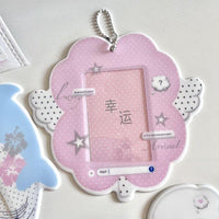 Thumbnail for Kawaii Animal Photocard Holder Keychain - PVC Card Display Bag - ArtGalleryZen