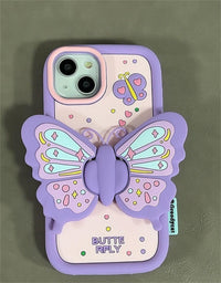 Thumbnail for Kawaii Butterfly iPhone Case - ArtGalleryZen