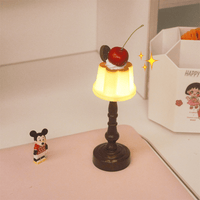 Thumbnail for Kawaii Cherry Pudding Night Light - ArtGalleryZen