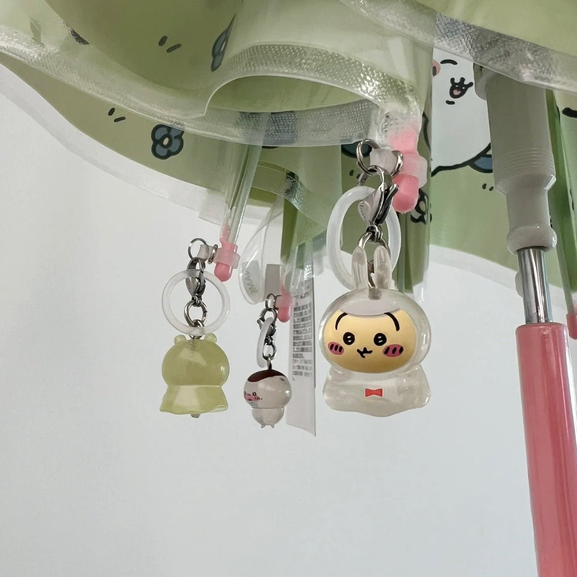 Kawaii Chiikawa Hachiware Usagi Raincoat Keychain Doll - ArtGalleryZen