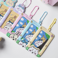 Thumbnail for Kawaii Chiikawa Kpop Keychain Photocard Holder - ArtGalleryZen