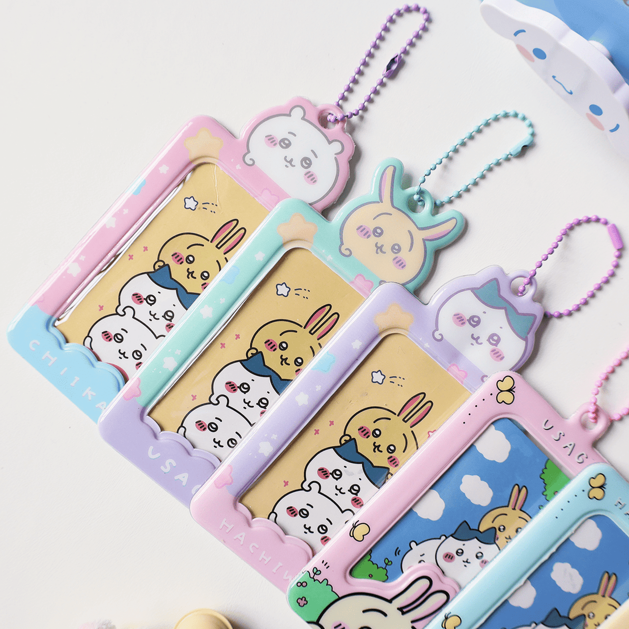 Kawaii Chiikawa Kpop Keychain Photocard Holder - ArtGalleryZen