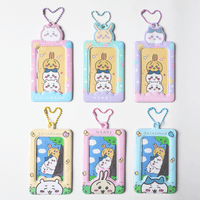 Thumbnail for Kawaii Chiikawa Kpop Keychain Photocard Holder - ArtGalleryZen