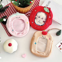 Thumbnail for Kawaii Clear Display Keychain Bag - Plush Doll Photocard Holder Pouch - ArtGalleryZen