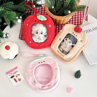 Thumbnail for Kawaii Clear Display Keychain Bag - Plush Doll Photocard Holder Pouch - ArtGalleryZen