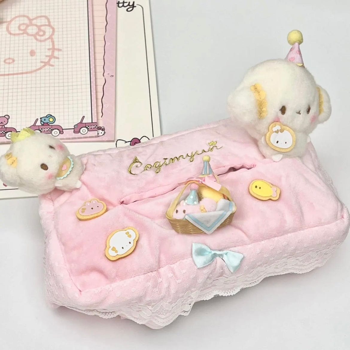 Kawaii Cogimyun Tissue Box Case - ArtGalleryZen