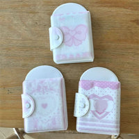 Thumbnail for Kawaii Heart Photocard Album - 32 Pocket Mini Card Holder Organizer - ArtGalleryZen