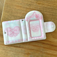 Thumbnail for Kawaii Heart Photocard Album - 32 Pocket Mini Card Holder Organizer - ArtGalleryZen
