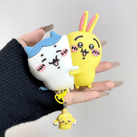 Thumbnail for Kawaii Hugging Chiikawa AirPods Earphone Case - ArtGalleryZen