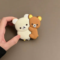Thumbnail for Kawaii Hugging Rilakkuma AirPods Earphone Case - ArtGalleryZen