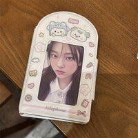 Thumbnail for Kawaii Kitten Puppy Letter Kpop 3 Inch Mini Photocard Album - ArtGalleryZen
