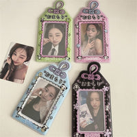 Thumbnail for Kawaii Pastel Animal Keychain Photocard Holder - Cute Card Display - ArtGalleryZen