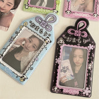 Thumbnail for Kawaii Pastel Animal Keychain Photocard Holder - Cute Card Display - ArtGalleryZen