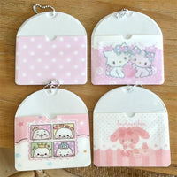 Thumbnail for Kawaii Pastel Cartoon Photocard Holder Keychain - Cute Style - ArtGalleryZen