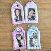 Thumbnail for Kawaii Photocard Holder Keychain - Cute Angel Wing Card Display Bag - ArtGalleryZen