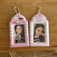 Thumbnail for Kawaii Photocard Holder Keychain - Cute Angel Wing Card Display Bag - ArtGalleryZen