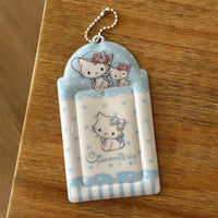 Thumbnail for Kawaii Photocard Holder Keychain - Cute Angel Wing Card Display Bag - ArtGalleryZen