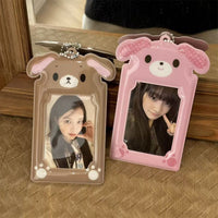 Thumbnail for Kawaii Sugarbunnies Kpop Keychain Photocard Holder - ArtGalleryZen