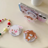 Thumbnail for Kawaii Sugarbunnies Magnetic Stand iPhone Case - ArtGalleryZen