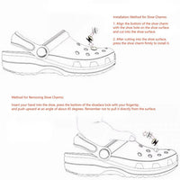 Thumbnail for Kawaii Sylvanian Crocs Sandals Decoration Shoe Charms - ArtGalleryZen