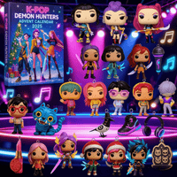 Thumbnail for Kpop Demon Hunters Advent Countdown Calendar With 24pcs 3D Keychain Doll - ArtGalleryZen