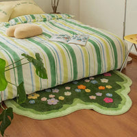 Thumbnail for Little Blooming Garden Plush Rug Carpet - ArtGalleryZen