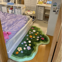 Thumbnail for Little Blooming Garden Plush Rug Carpet - ArtGalleryZen