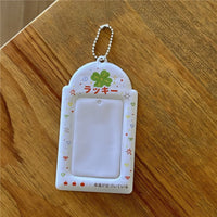 Thumbnail for Lovely Cat Apple Cake Kpop Keychain Photocard Holder - ArtGalleryZen