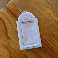 Thumbnail for Lovely Cat Apple Cake Kpop Keychain Photocard Holder - ArtGalleryZen