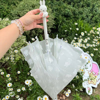 Thumbnail for Miffy Frosted Transparent Long Handle Umbrella - ArtGalleryZen