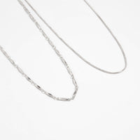 Thumbnail for Minimalist 2pcs Gold Silver Plated Belly Chain Set - ArtGalleryZen