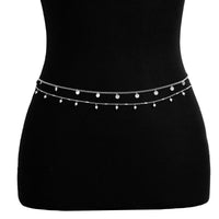 Thumbnail for Minimalist 2Pcs Pearl Sequin Belly Chain Set - ArtGalleryZen