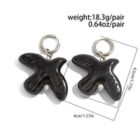 Thumbnail for Minimalist Ceramic Peace Dove Pendant Necklace Earrings - ArtGalleryZen