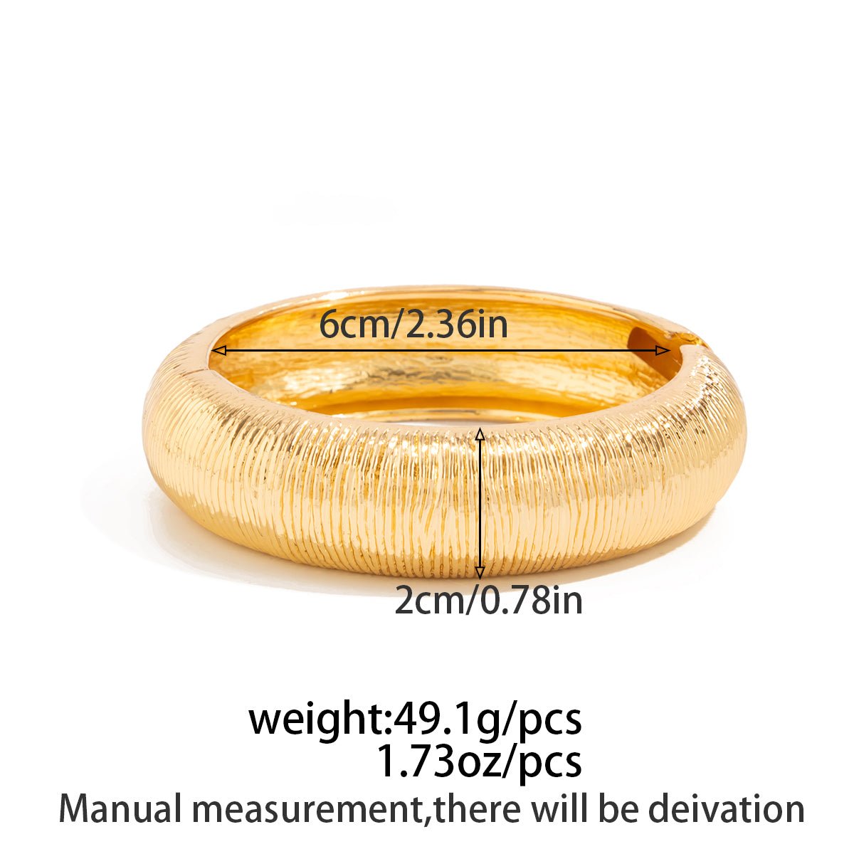 Minimalist Chunky Gold Tone Square Resin Bangle Bracelet Set - ArtGalleryZen