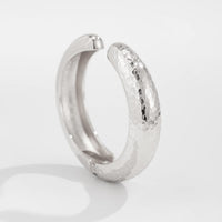 Thumbnail for Minimalist Hammered Curved Bangle Bracelet Set - ArtGalleryZen