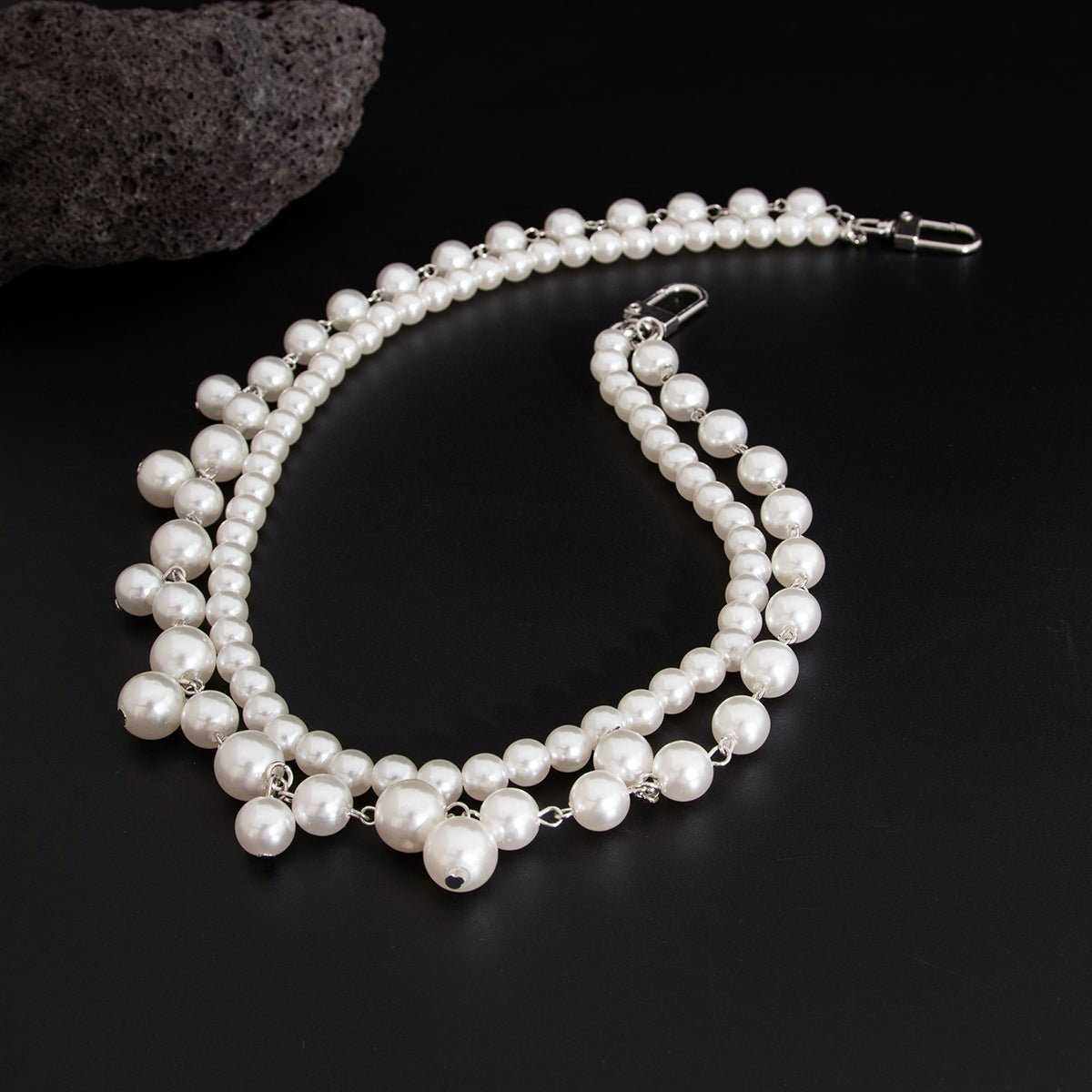 Minimalist Layered Pearl Trouser Chain - ArtGalleryZen