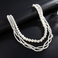 Thumbnail for Minimalist Layering Pearl Trouser Chain - ArtGalleryZen