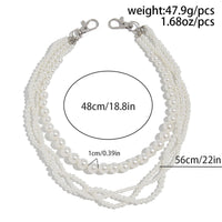 Thumbnail for Minimalist Layering Pearl Trouser Chain - ArtGalleryZen