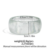 Thumbnail for Ocean Style Blue Resin Bangle Bracelet - ArtGalleryZen
