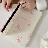Thumbnail for Pink Bowknot Mirror iPad Case - ArtGalleryZen