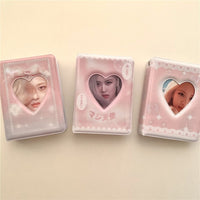 Thumbnail for Pink Lace Bowknot Kpop 3 Inch Mini Photocard Album - ArtGalleryZen