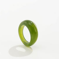 Thumbnail for Retro Chunky Gradient Resin Ring - ArtGalleryZen