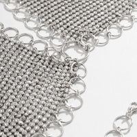 Thumbnail for Crystal Body Chain Bra with Rhinestone Inlay ? 18k Gold Silver Plated - ArtGalleryZen