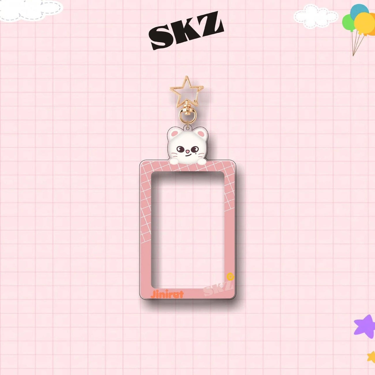 SKZ Kpop Keychain Acrylic Photocard Holder - ArtGalleryZen