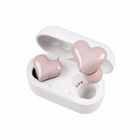 Thumbnail for Stylish Heart Shaped Wireless Bluetooth Earphones - ArtGalleryZen