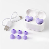 Thumbnail for Stylish Heart Shaped Wireless Bluetooth Earphones - ArtGalleryZen