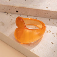 Thumbnail for Stylish Transparent Colorful Waterdrop Resin Ring - ArtGalleryZen